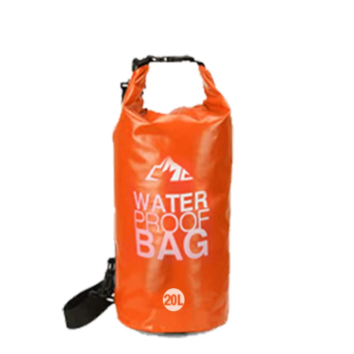 Bolso estanco 20lt Naranja Water Proof Bag 